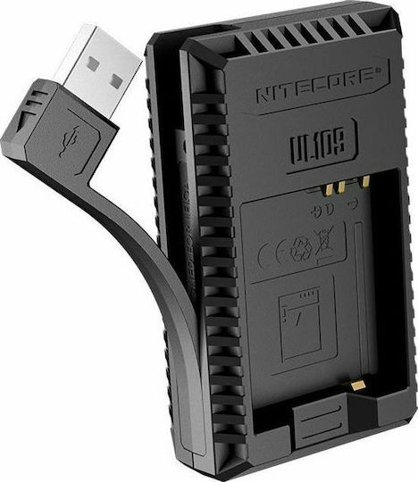 NiteCore Single Battery Charger UL109 Compatible with Leica / Panasonic