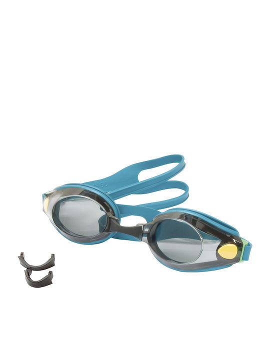 AMILA A-2AF Adults Blue Swimming Goggles