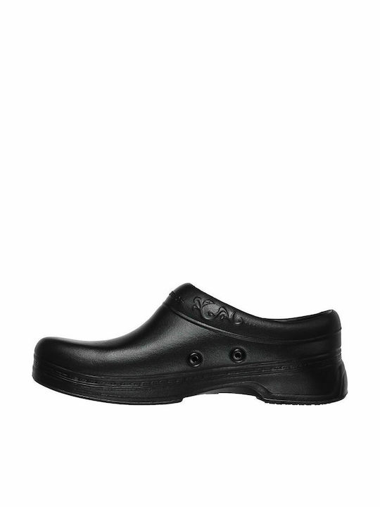 Skechers Work Oswald Clara Women's Anatomic Clogs Black Skechers Work Oswald Clara Women's Anatomic Clogs Black