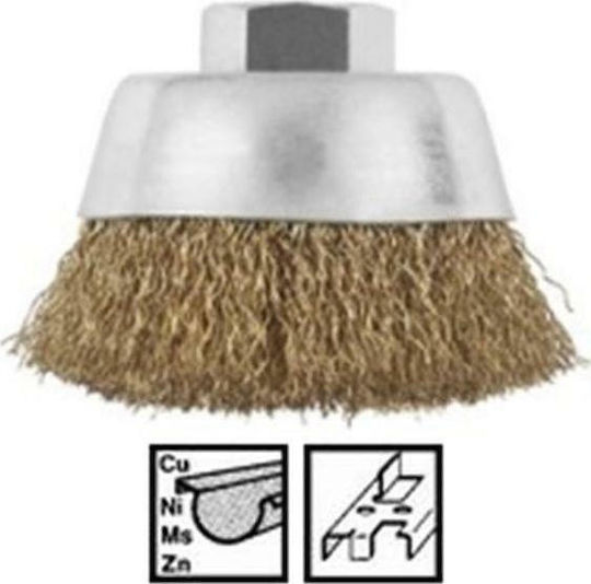 Bosch 1608614020 Wire Brush Bell 70mm Set of 6pcs
