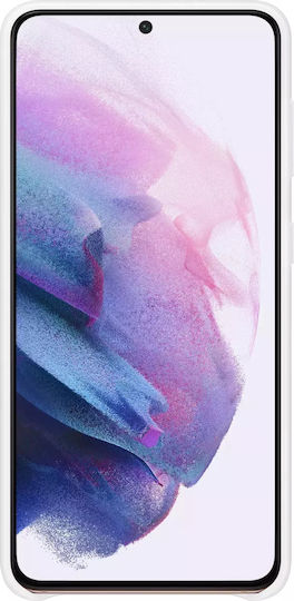 Samsung Back Cover Πλαστικό Λευκό (Galaxy S21 5G)