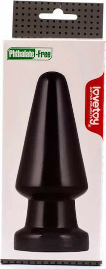 Lovetoy King Sized Anal Shocker Πρωκτική Σφήνα Black 19cm
