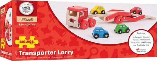 Big Jigs Vehicle Transport Vehicle made of Wood for 12++ Months