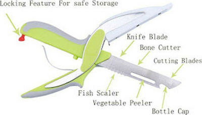 TnS Salad Scissor Green