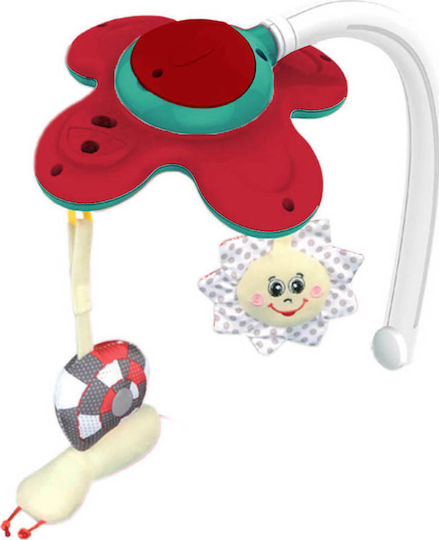 Bebe Stars Elektrisch Baby Relax Snooze mit Musik und Vibration Red für Kind bis 9kg