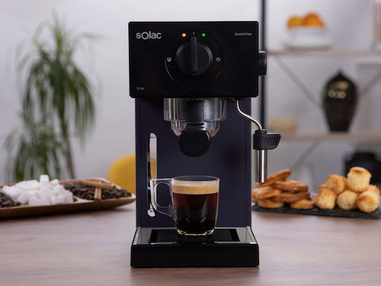 Solac CE4502 Squissita Easy Automatic Espresso Machine 1050W Pressure 20bar Graphite