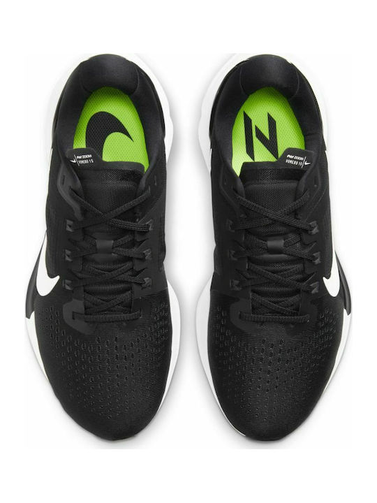 Air Zoom Vomero 15 Extra Wide Men's Running Sport Shoes Black White Anthracite Volt