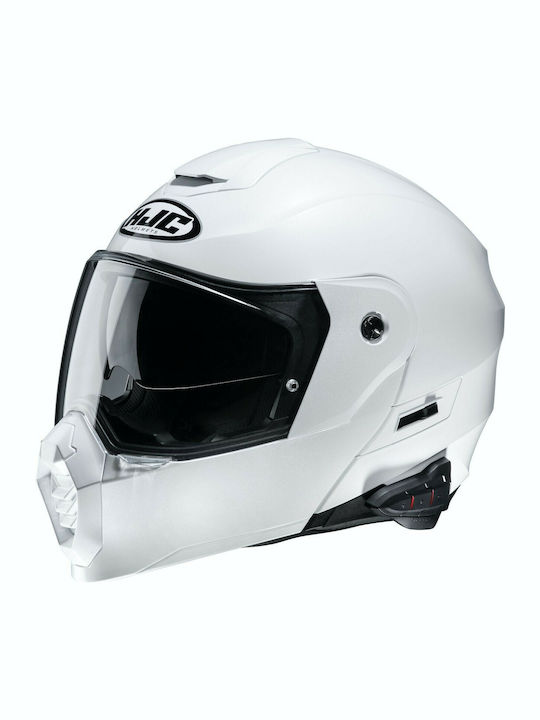 HJC C80 Flip-Up Helmet ECE 22.05 Pearl White KR50195