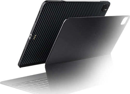 Pitaka MagEz Aramid Back Cover Ανθεκτική Black / Grey (iPad Pro 2020 12.9")