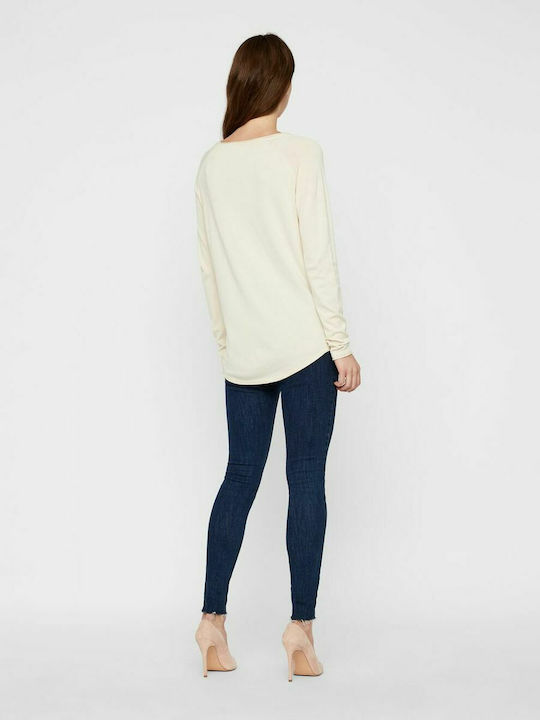 Vero Moda Damen Langarm Pullover Birch