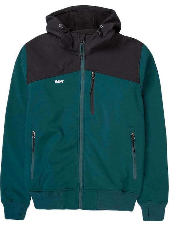 202.BM11.37 Χειμωνιάτικο Μπουφάν Softshell Αδιάβροχο και Αντιανεμικό BD Forest