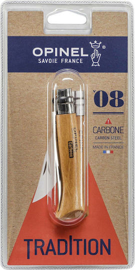 Opinel No.08 Pocket Knife Beige