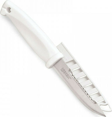 Rapala Bait Knife White with Blade made of Stainless Steel in Sheath