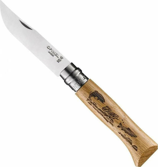 Opinel No.8 Taschenmesser Beige