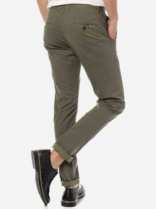 Brokers Jeans 19001-452-31 Men's Trousers Chino Elastic in Loose Fit Khaki 19014-552-31