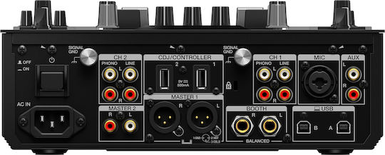Pioneer DJ DJM-S11 with 1 XLR Input