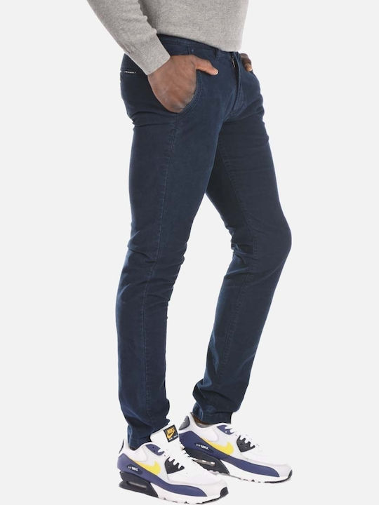 Herren Jeanshose Elastisch in Slim Fit Blau