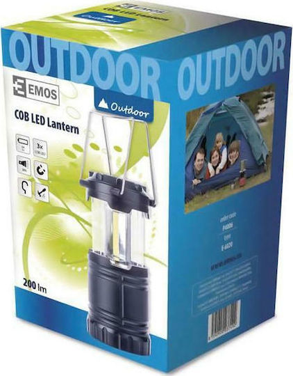 Emos Cob Laterne LED Batterien für Camping Wasserdicht 300lm