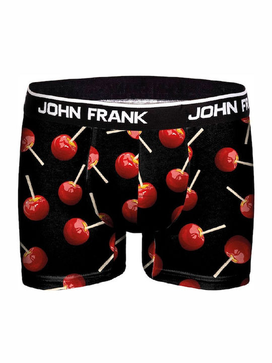 John Frank Applecandy Herren Boxershorts Mehrfarbig mit Mustern 1Packung