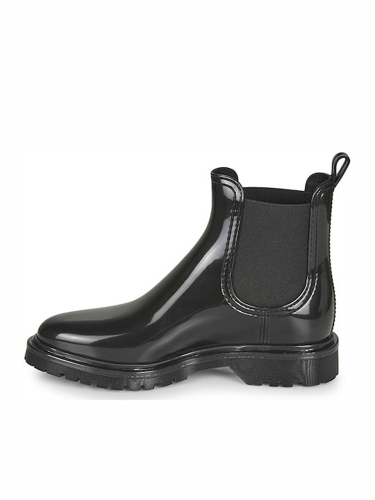 Block Schürzen für Catering Damen Gummistiefel Schwarz
