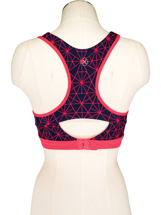 Women's Sports Bra with Removable Padding Fuchsia