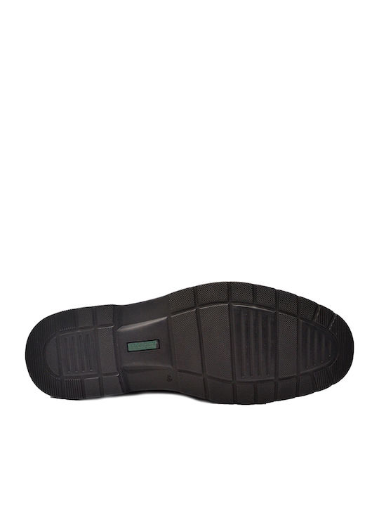 Men's Leather Casual Shoes Black 42801-860-100