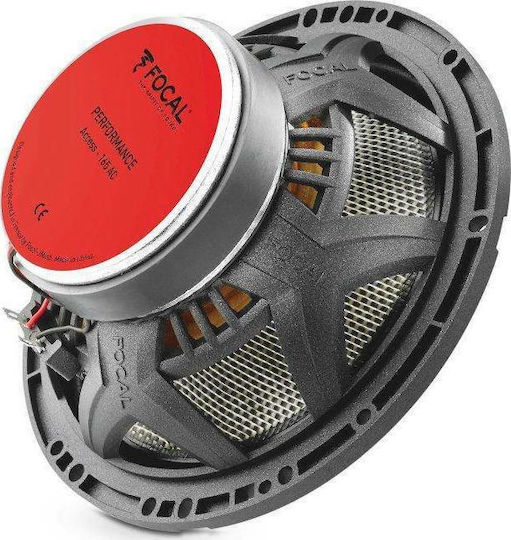 Focal 165 AC Σετ Ηχεία Αυτοκινήτου 6.5" με 120W RMS (2 Δρόμων)