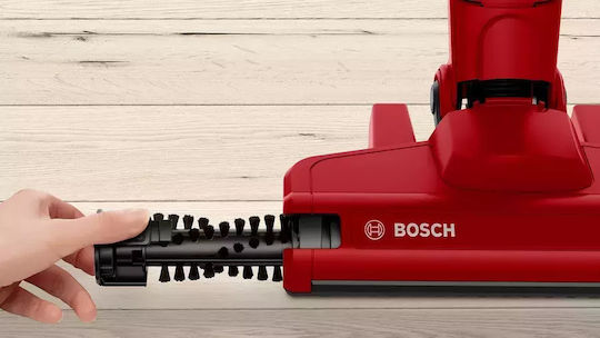 Bosch Wiederaufladbar 2-in-1 Staubsauger Stick & Handgerät 14.4V Rot BBHF214R