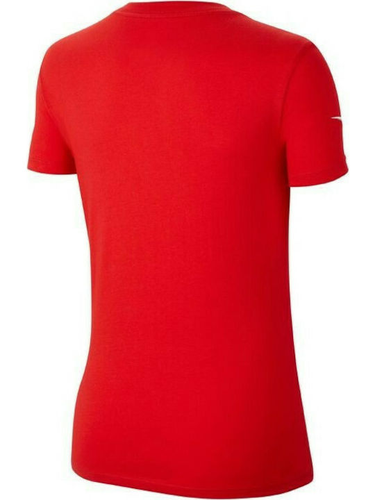 Nike Park 20 Damen Sportlich T-shirt Rot