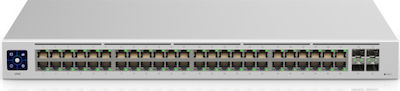 Ubiquiti UniFi Switch 48 (Touchscreen) Verwaltet L2 Switch mit 48 Ports Gigabit (1Gbps) Ethernet und 4 SFP Ports