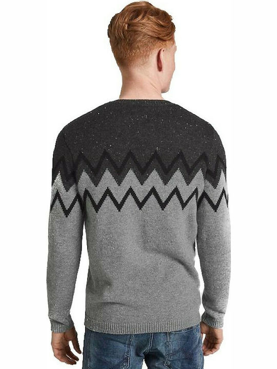 Tom Tailor Men's Long Sleeve Sweater Gray 1014462-20386