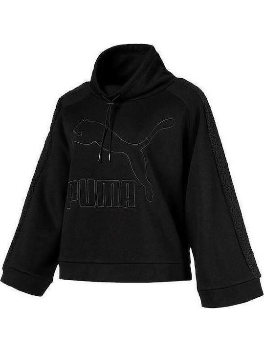 Downtown Winterized Women's Sweatshirt Black