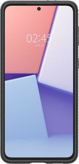 Spigen Liquid Air Back Cover Σιλικόνης Μαύρο (Galaxy S21 5G)