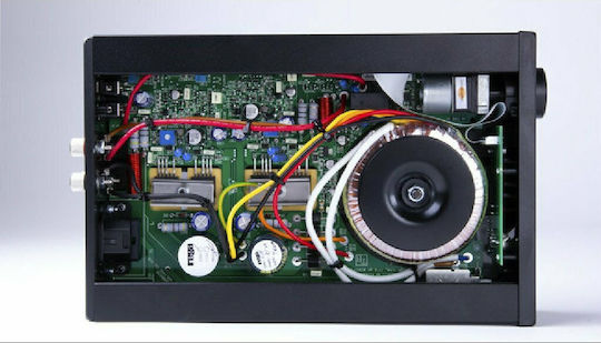 Rega Io Ολοκληρωμένος Ενισχυτής Hi-Fi Stereo 30W/8Ω Μαύρος