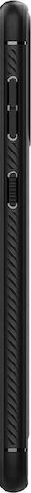 Spigen Rugged Armor Back Cover Σιλικόνης 2mm Μαύρο (Galaxy S21 5G)