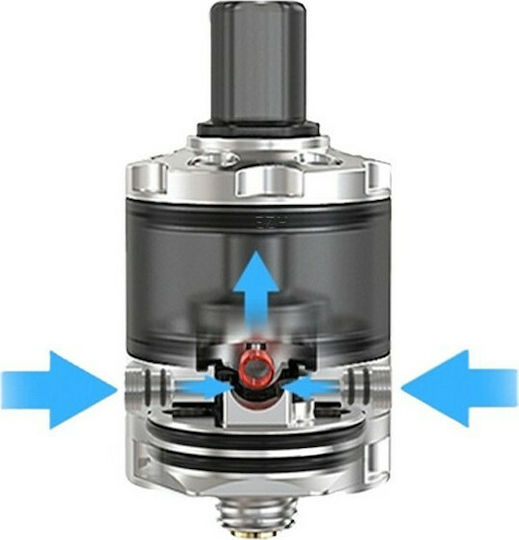 Ambition Bishop Electronic Cigarette Vaporizer RTA 4ml 22mm Silver