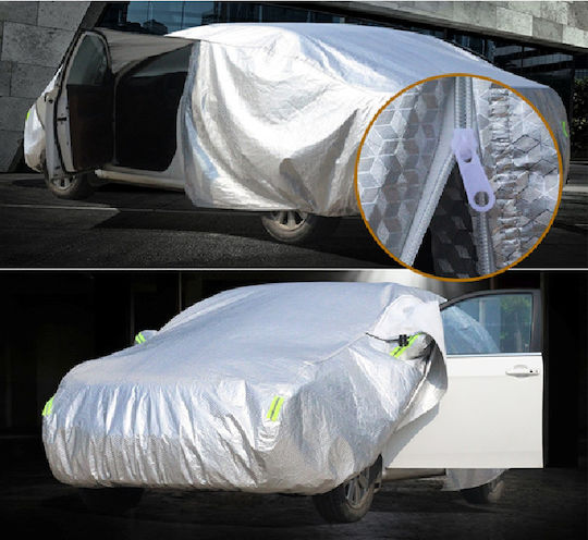 Cawanerl Car Covers with Carrying Bag 475x193x143cm Waterproof Large for SUV/JEEP