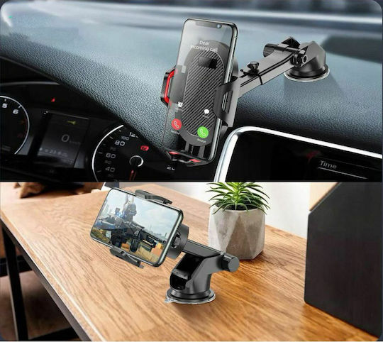 Tech-Protect V1 Universal Car Mobile & Tablet Mount with Adjustable Hooks Black