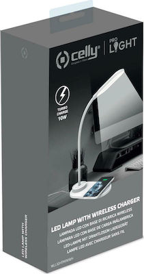 Celly Wireless Charger (Qi Pad) 10W Whites (WLLIGHTMINI)