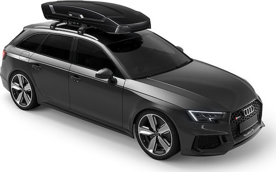 Thule Vector M Μπαγκαζιέρα Αυτοκινήτου με Διπλό Άνοιγμα Χωρητικότητας 360lt Μαύρη