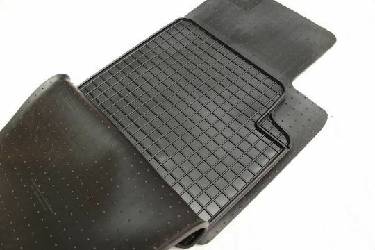 Petex Set of Front and Rear Mats 4pcs for Fiat 500 2003-2015 Black