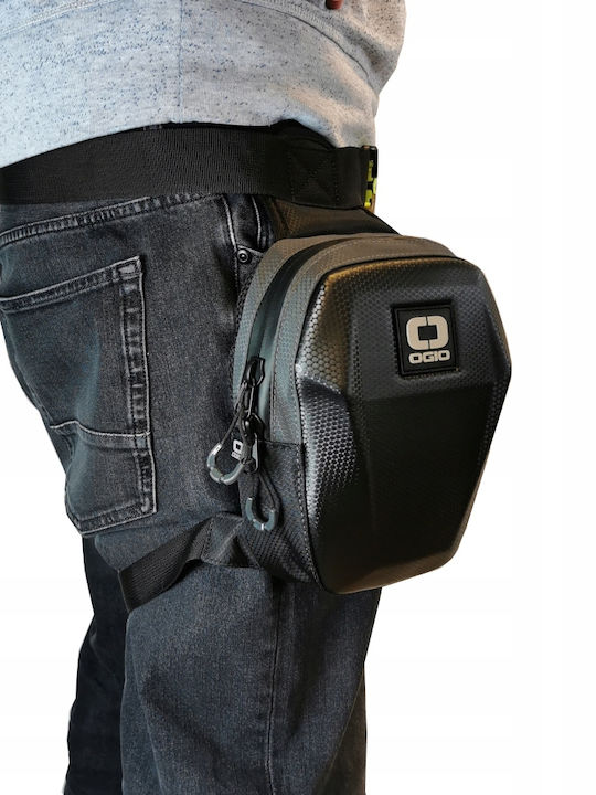 Ogio Τσαντάκι Μηρού Αναβάτη Μαύρο 1.3lt