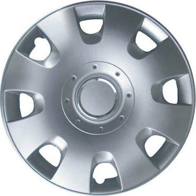 Croatia Cover Car Hubcap Set VW Caddy/Polo/Golf with VW Emblem 14" 4pcs Silver