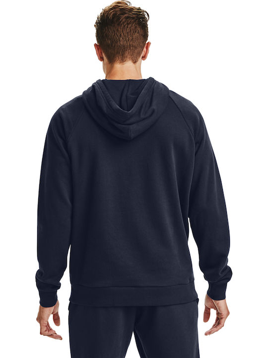 Rival Big Sweatshirt With Hood Navy