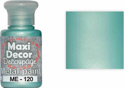 Maxi Decor Μεταλλικό Χρώμα Farbe Decoupage 60ml ME120