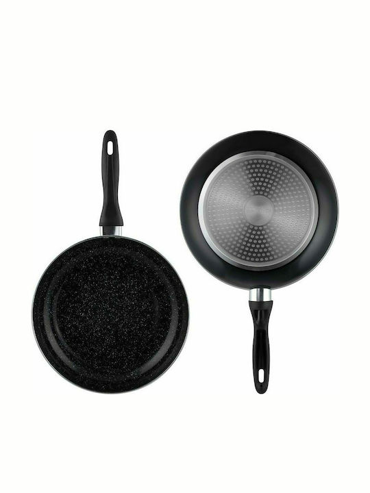 Edenberg Pan Made of Cast Aluminum with Lid with Non-Stick Coating 26cm