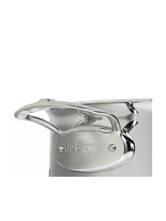De Buyer Affinity Deep Stainless Steel Pot 5.4lt / 24cm