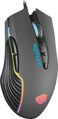 Natec Fury Hustler RGB Gaming Mouse 4800 DPI Black