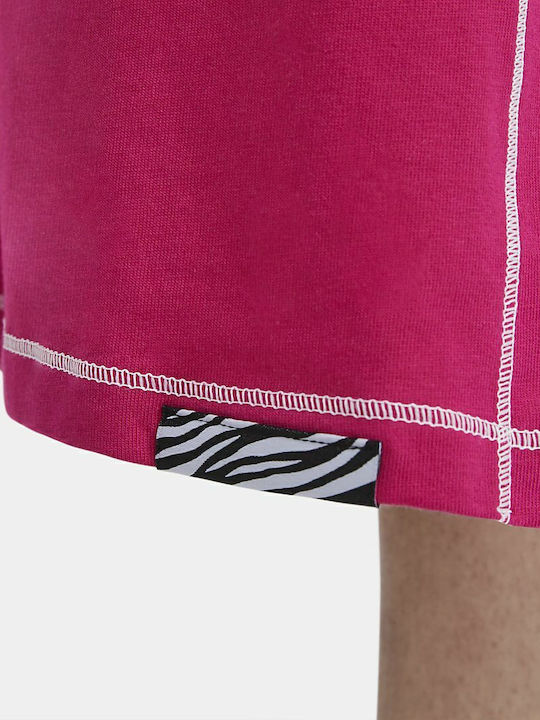 Sportswear Icon Clash Rochie De Vară Midi Sport Mâneca Scurtă Fireberry