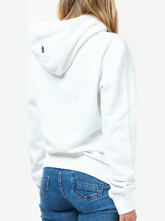 Basehit Women's Hooded Sweatshirt White